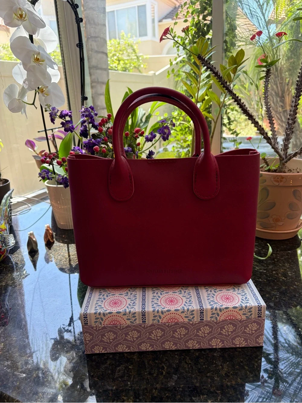 Portland Leather Berry Good Large Raindrop Bundle - Retired 💧